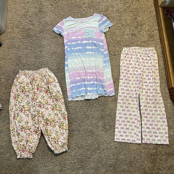 15pc Bundle Lot Girls Size 10/12 Clothes Pants Tops Oversized Tween Teen Shirts - Picture 14 of 16